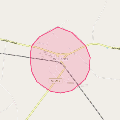 Map of Williams