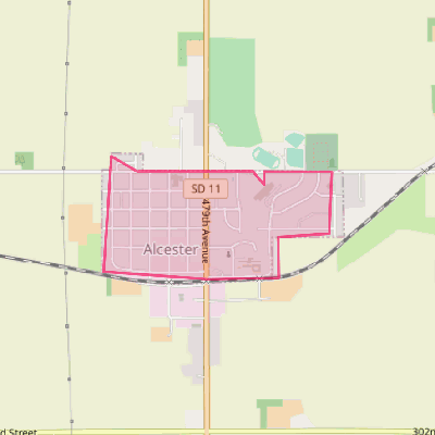 Map of Alcester