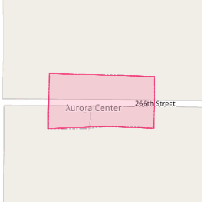 Map of Aurora Center