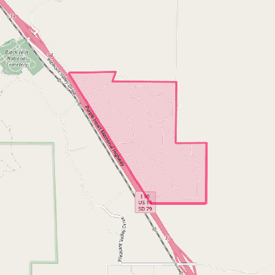 Map of Blucksberg Mountain