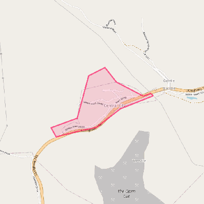 Map of Central City