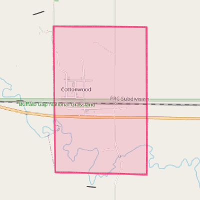 Map of Cottonwood