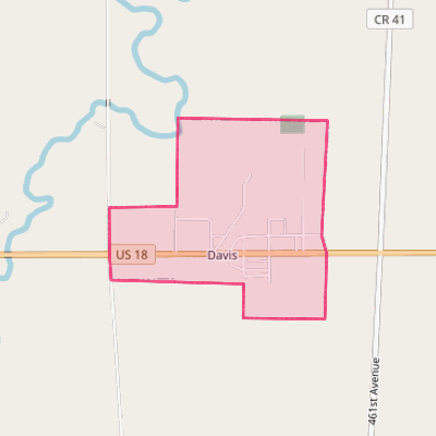 Map of Davis