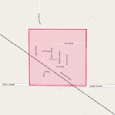 Map of Dolton