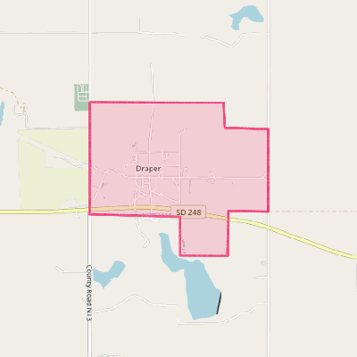 Map of Draper