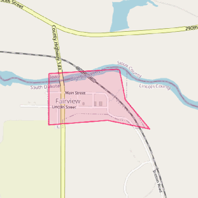 Map of Fairview