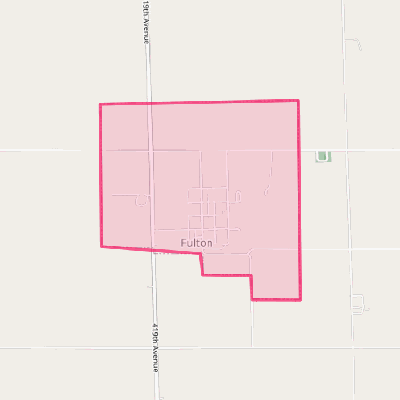 Map of Fulton