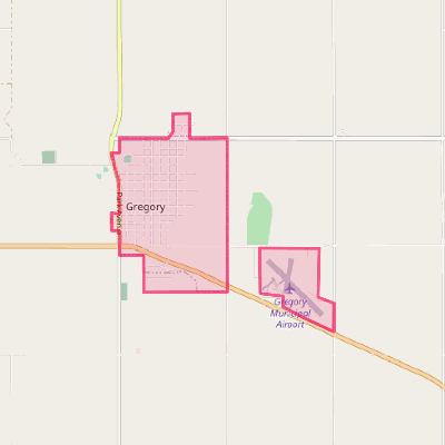 Map of Gregory