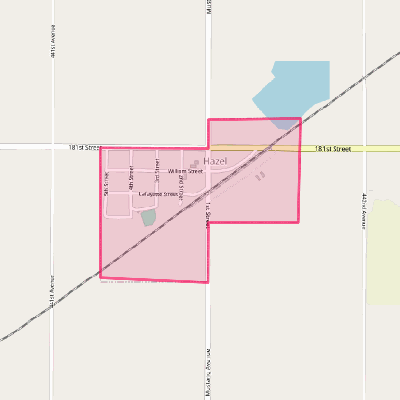 Map of Hazel