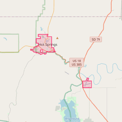 Map of Hot Springs