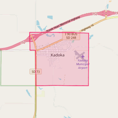 Map of Kadoka