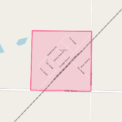 Map of Kidder