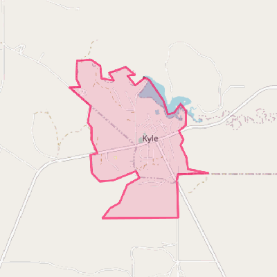Map of Kyle
