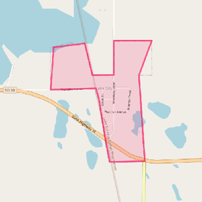 Map of Lake City