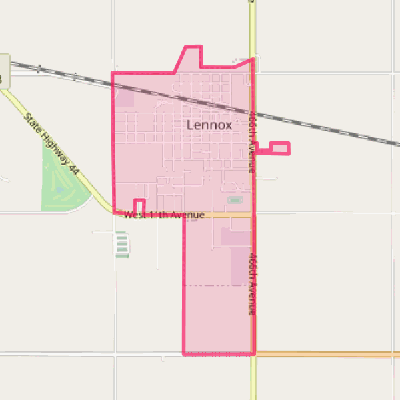 Map of Lennox