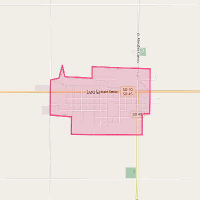 Map of Leola