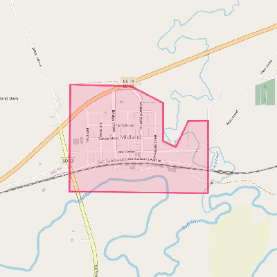 Map of Midland