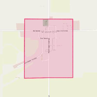 Map of Mission Hill