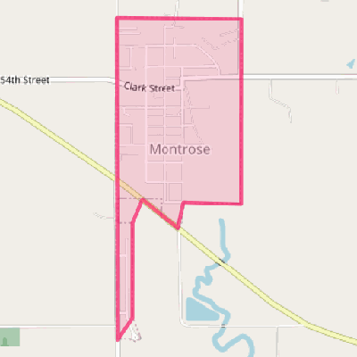 Map of Montrose