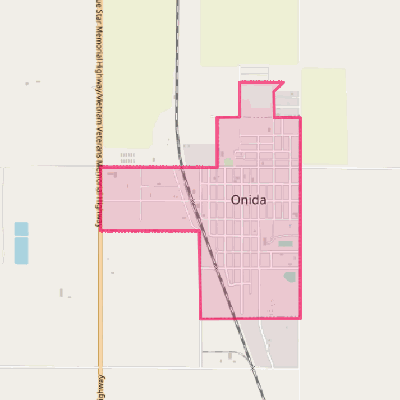 Map of Onida