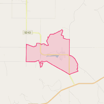 Map of Parmelee