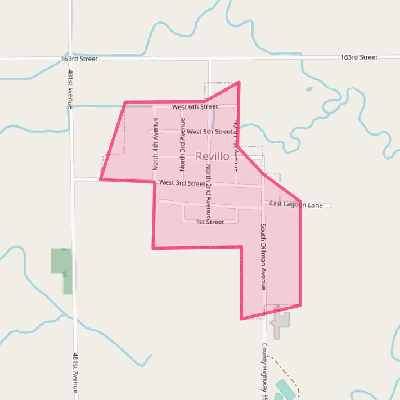 Map of Revillo