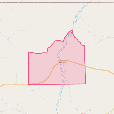 Map of Soldier Creek