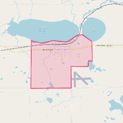 Map of South Shore