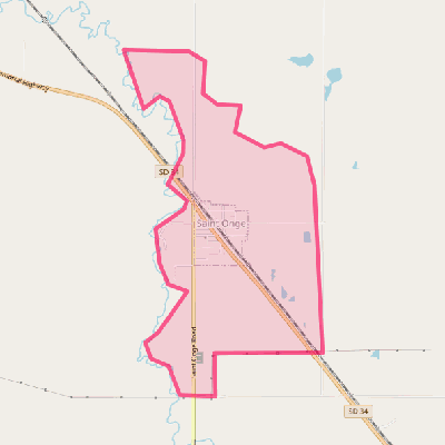 Map of St. Onge