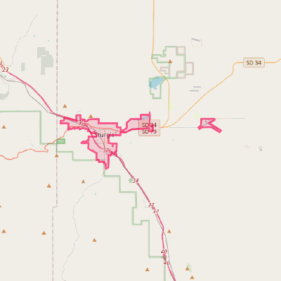 Map of Sturgis