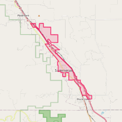 Map of Summerset