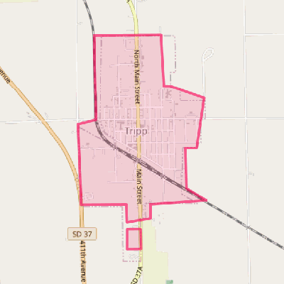 Map of Tripp