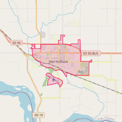 Map of Vermillion