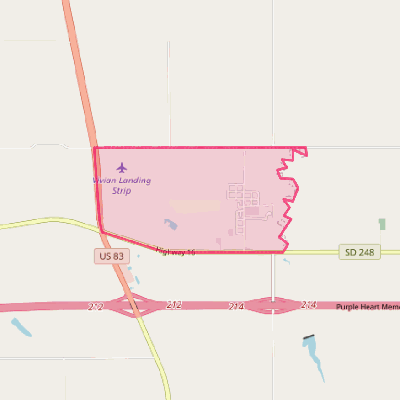 Map of Vivian