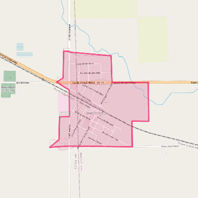 Map of Wessington