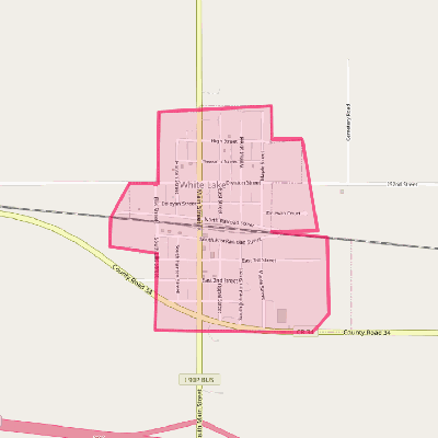 Map of White Lake