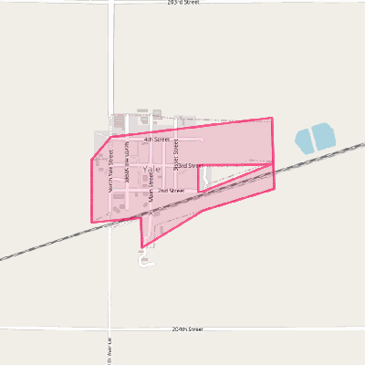 Map of Yale