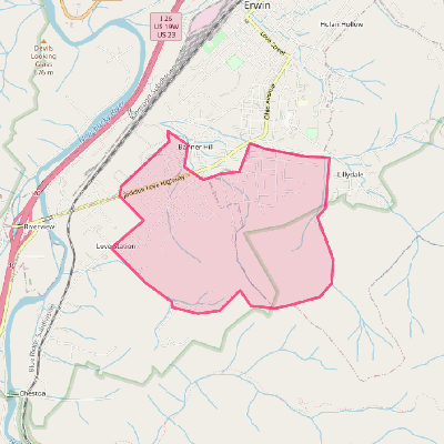 Map of Banner Hill