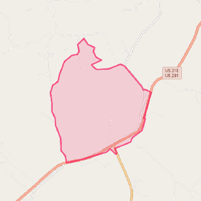 Map of Bransford