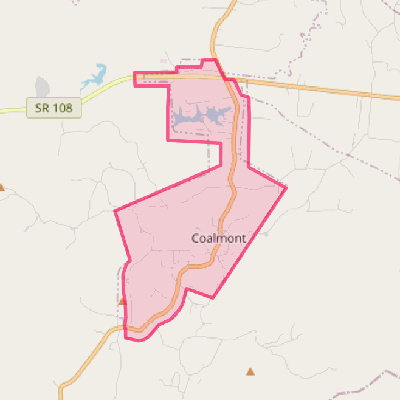 Map of Coalmont