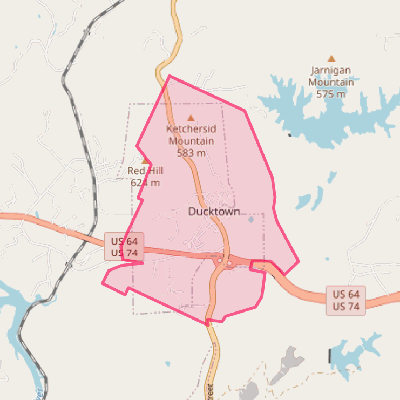 Map of Ducktown