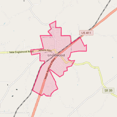 Map of Englewood