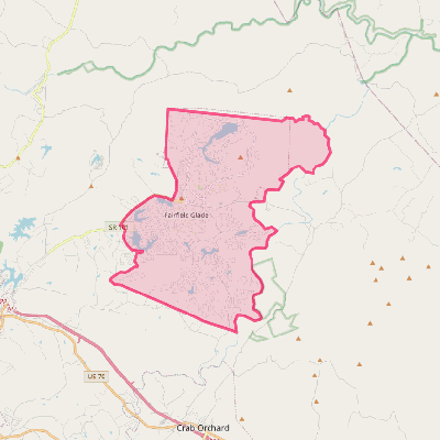 Map of Fairfield Glade