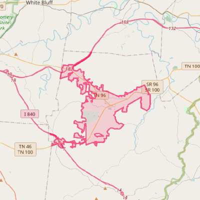 Map of Fairview