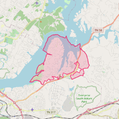 Map of Harrison