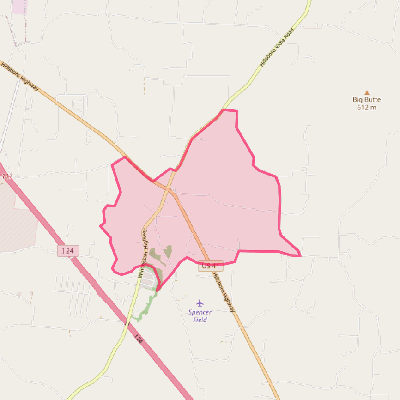 Map of Hillsboro