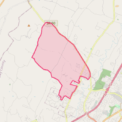 Map of Hopewell