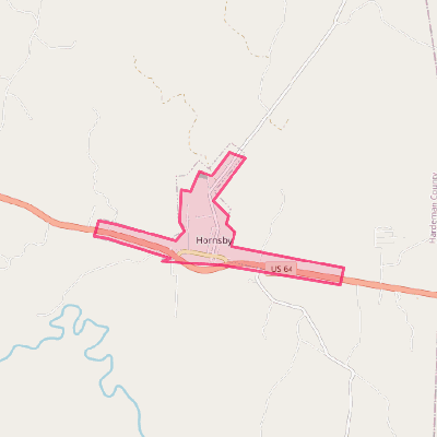 Map of Hornsby