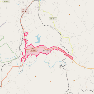 Map of Huntsville