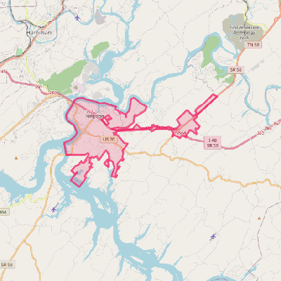 Map of Kingston